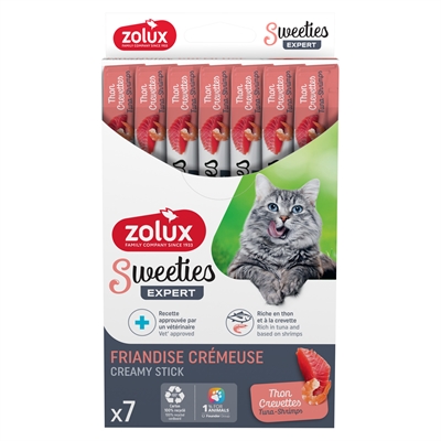 Zolux Sweeties Expert Creamy Stick tonijn / garnaal