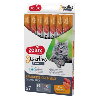 Zolux Sweeties Expert Creamy Stick tonijn / zalm