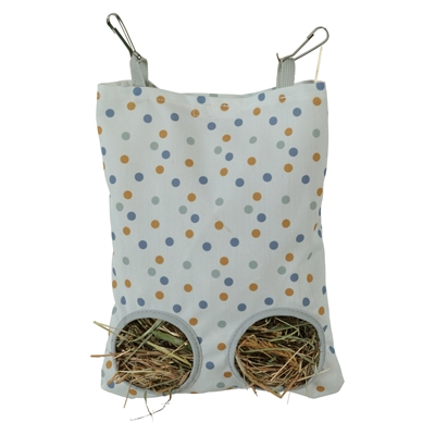 Zolux Sac à foin Cosy à pois blanc