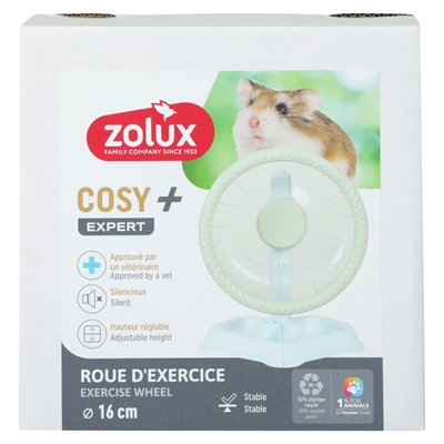 Zolux Roue Cosy silencieuse sur support plastique