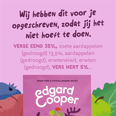 EDGARD & COOPER ADULT VERSE HERT / SCHARRELEEND GRAANVRIJ