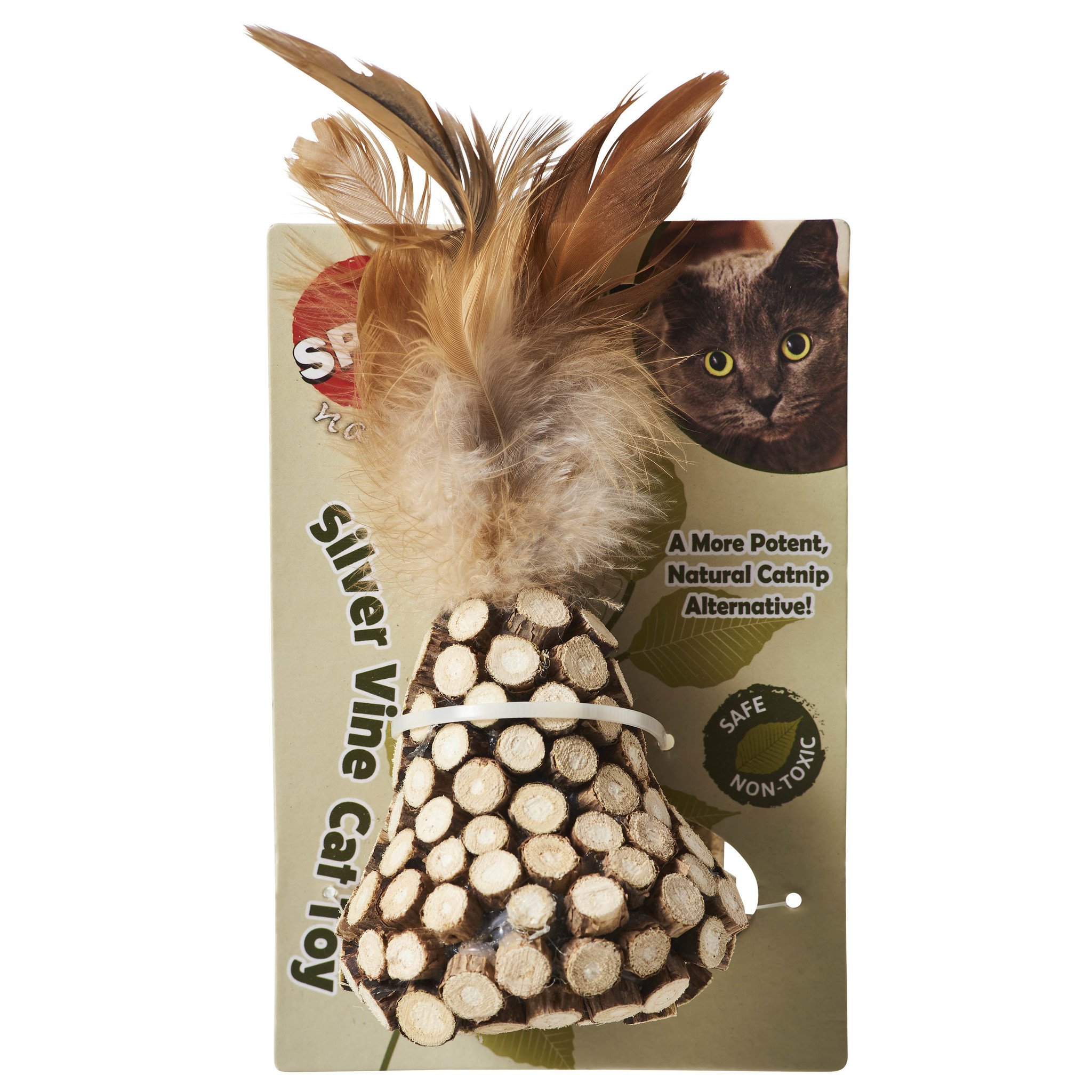 Spot Silver Vine Kat Speeltje Chunky Assorted - Natuurlijk