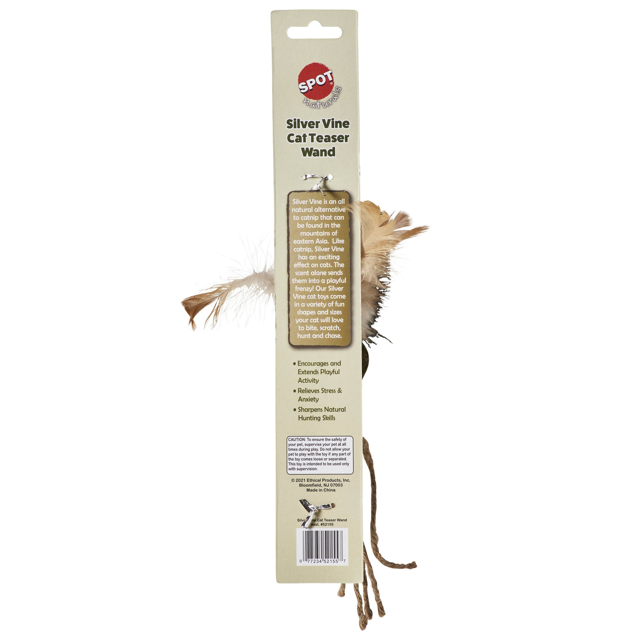 Spot Silver Vine Teaser Wand Speelgoed – Natuurlijke Kattenverwennerij