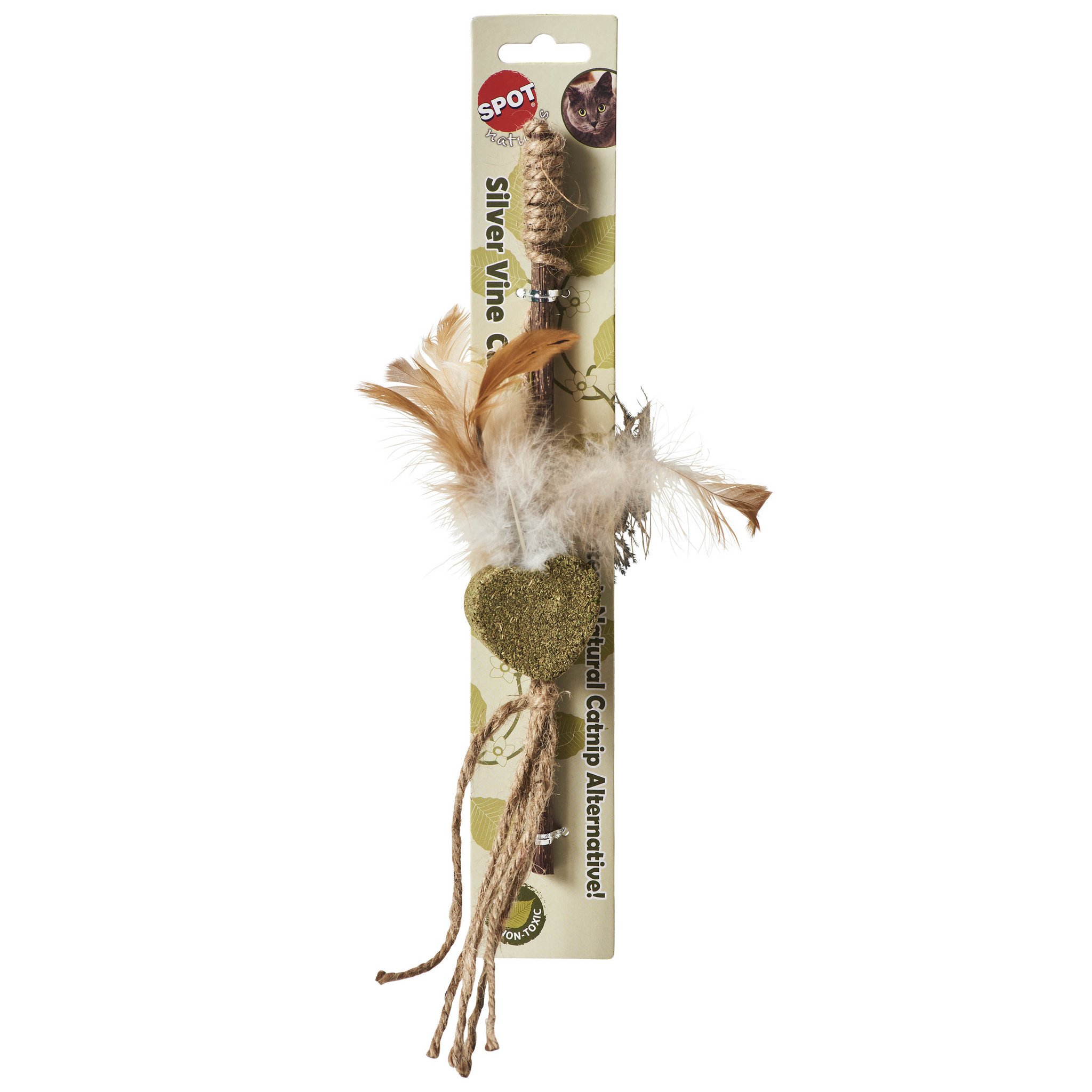 Spot Silver Vine Teaser Wand Speelgoed – Natuurlijke Kattenverwennerij