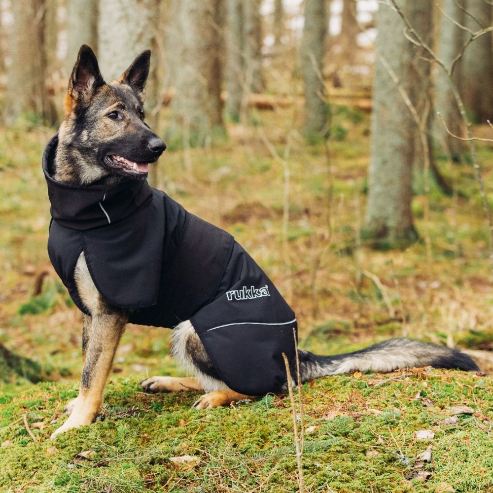 Rukka hondenjas Windy Thermal Jacket 65×45 cm – Zwart