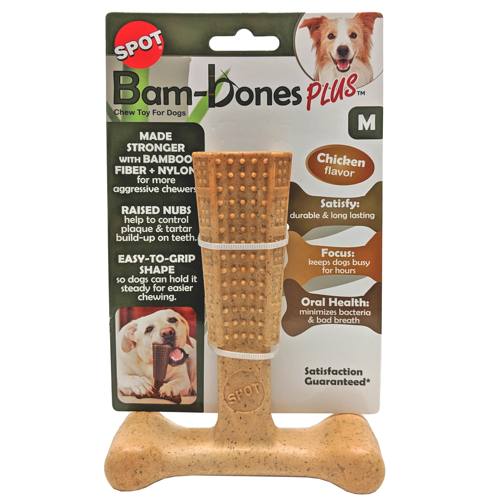 Bam-Bones Plus - Easy Grip - Medium / Huhn