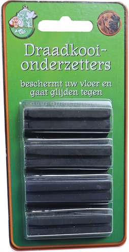 MERKLOOS Onderzetters draadkooi 4 stuks - Voorkomt krassen | Anti-slip - Tot 65 cm