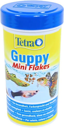 TETRA Visvoer Guppy Vlokken Kleurversterkend & vitaliteitsbevorderend met spirulina en garnalen - 100 ml