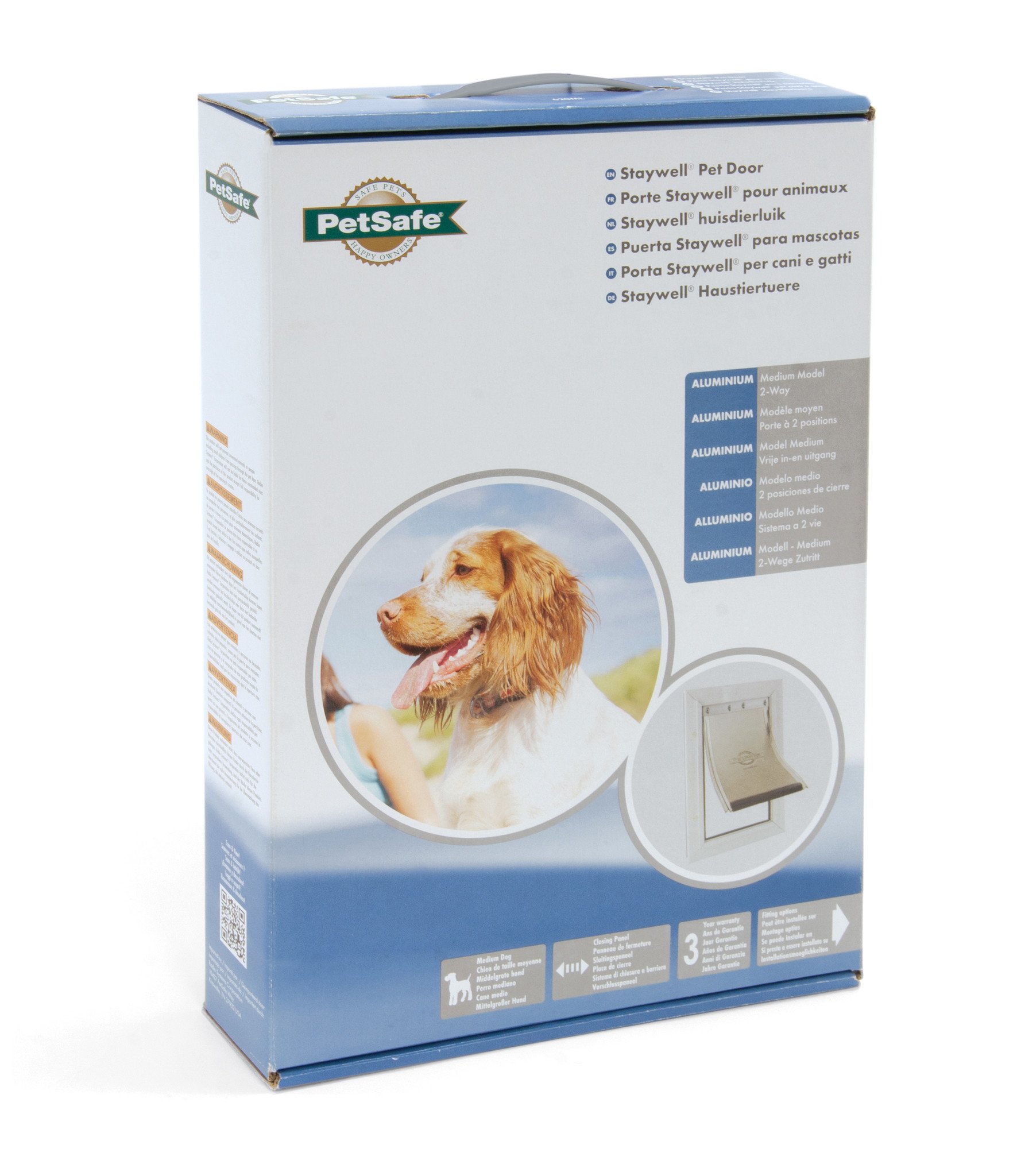 PetSafe Hondenluik Staywell® Aluminium Medium - Dierenluik