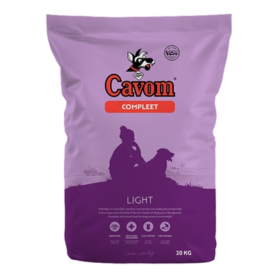 Cavom Compleet Light Gewichtsbeheersing dieetvoer hond droog 20 kg