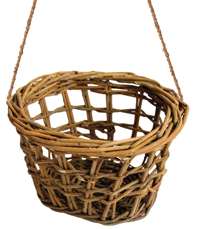 NATURE FIRST Wilgen hooirek HAPPY PET 100% natuurlijk & eetbaar multifunctioneel hooi en nest - Naturel - 14 cm