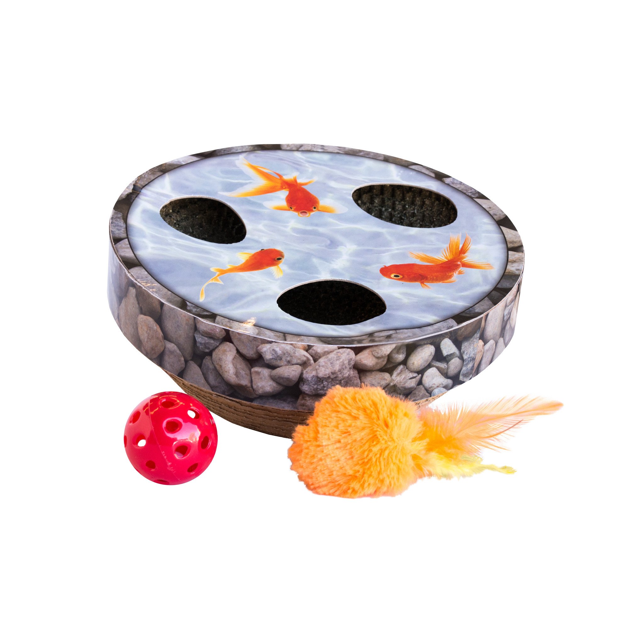 Petstages Krabspeelgoed Hide & Seek Wobble Pond – Vermaak voor Katten