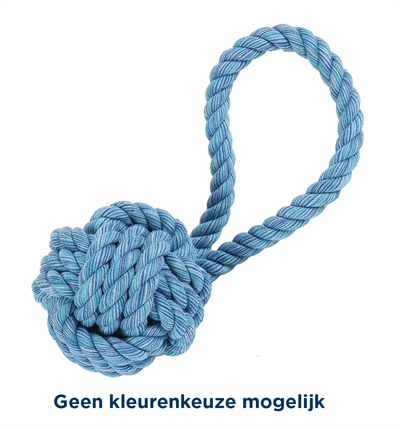 Happy Pet Nuts For Knots hondenspeelgoed bal tugger