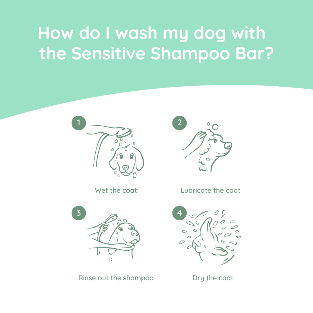 Greenfields Sensitive Shampoo Bar Honden – Plasticvrij & Natuurlijke Ingrediënten