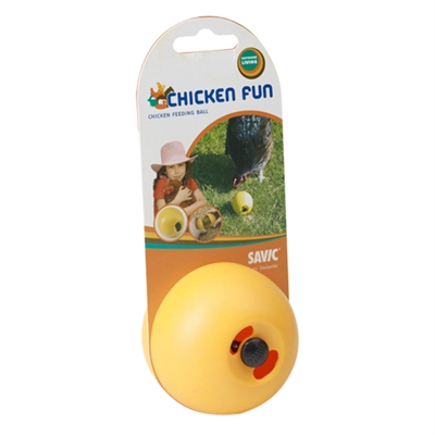SAVIC Kippenspeelgoed CHICKEN FUN Voerbal voor actief voeren en spelen - assorti - uni maat