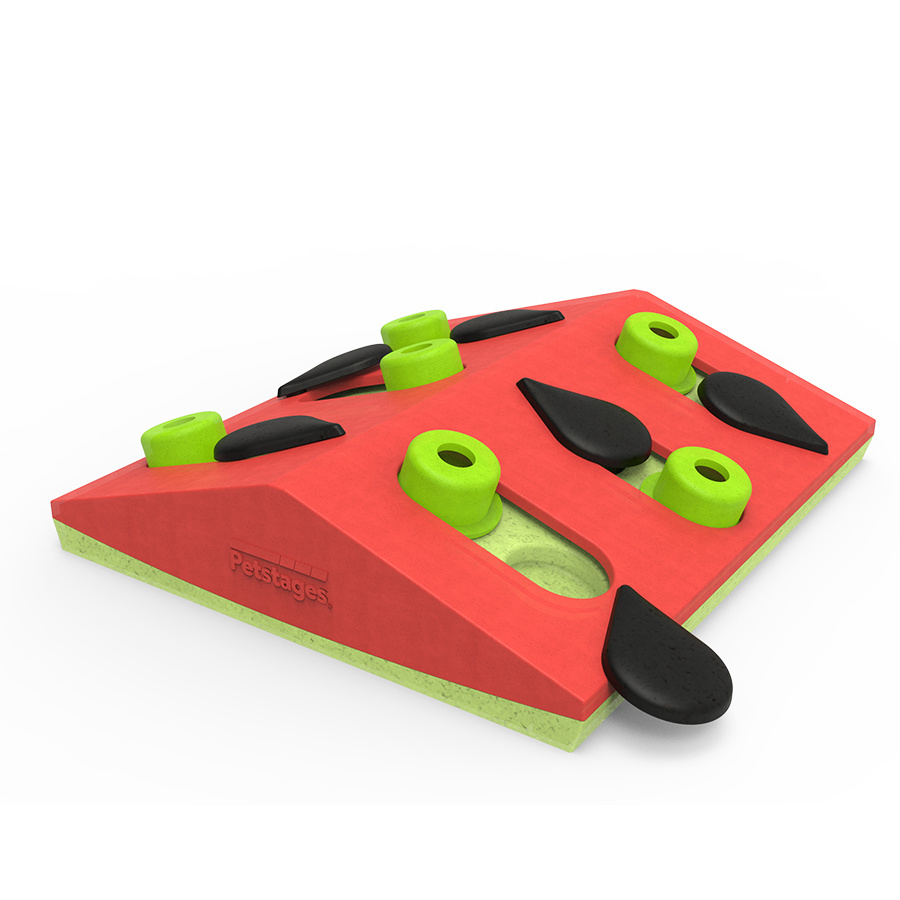 Petstages kattenpuzzel Melon Madness Puzzle & Play – Speelgoed voor katten