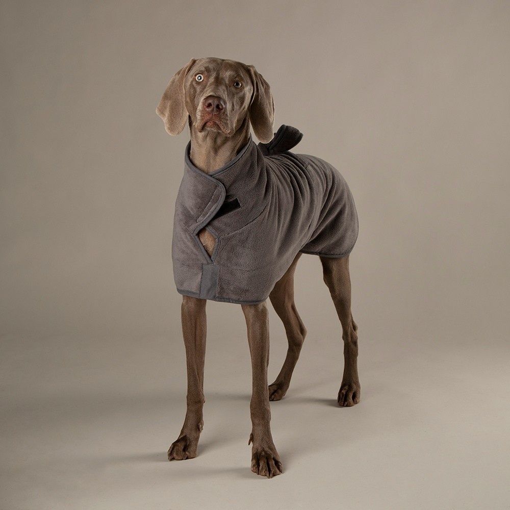 Scruffs Hondenjas Expedition Grijs XXL – Droogjaacket voor Honden
