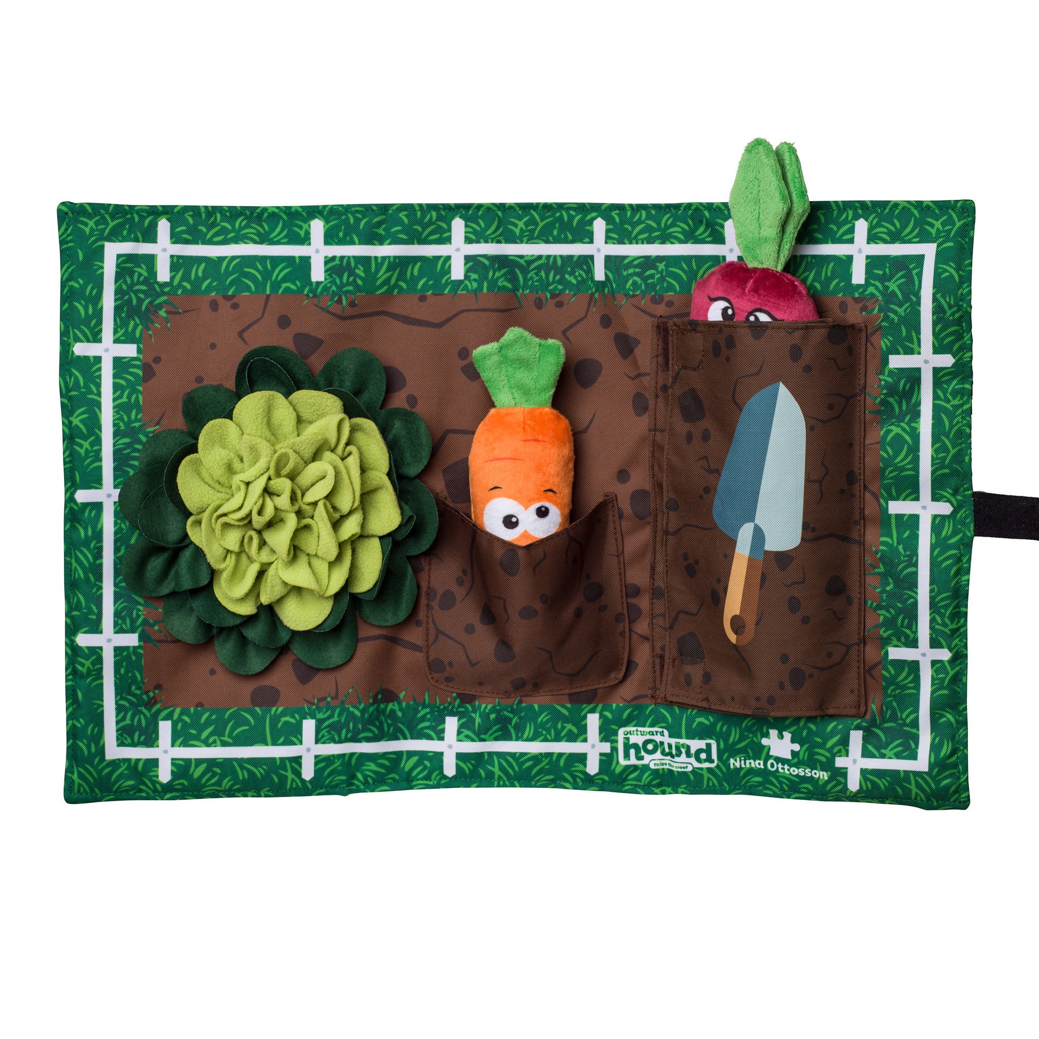 Outward Hound hondenactiviteit mat Nina Ottosson Garden Game – 60×40 cm
