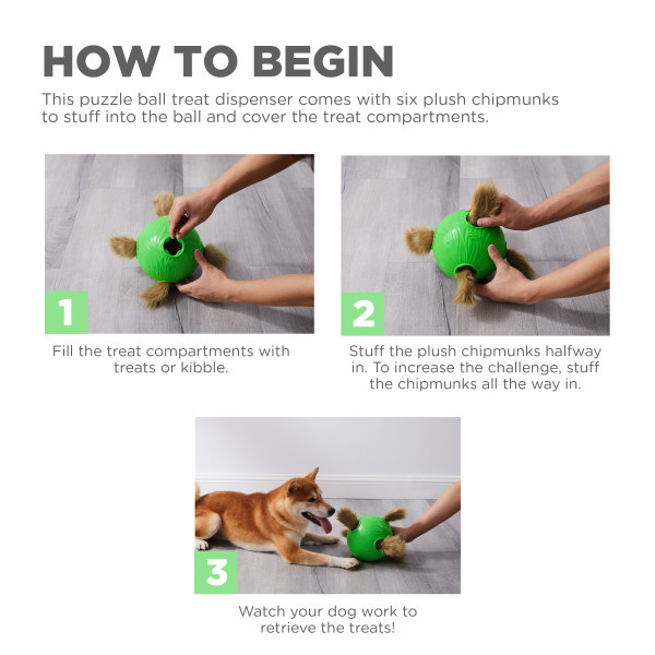 Outward Hound honden puzzelspeeltje Snuffle N' Treat Ball – Default