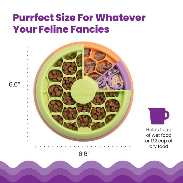 Petstages kattenpuzzel Kitty Lickin' Layers – niveau 2