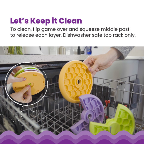 Petstages kattenpuzzel Kitty Lickin' Layers – niveau 2