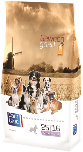CAROCROC Hondenvoer Small Breed 25/16 Energy Hoge energieformule & 25% eiwit - 3 kg