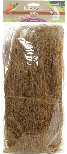 ESVE Nestmateriaal Kokosvezel 100% natuurvezels volledig verteerbaar - Naturel - One-size