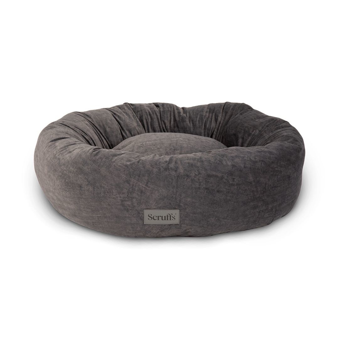 District 70 CASA Teddy Kattenmand | Mocca Donkergrijs & Cream