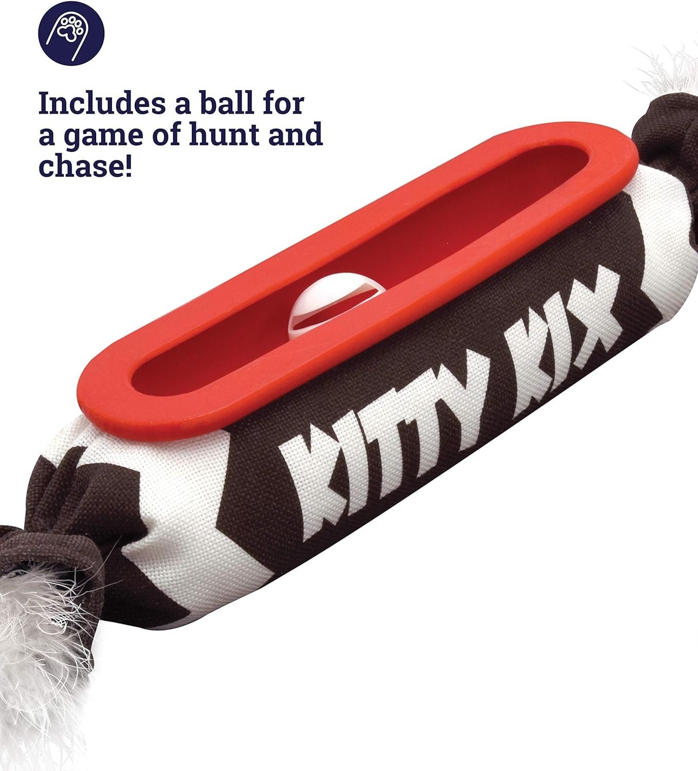 PETSTAGES Kitty Kix Kicker Spielmatte für Katzen - Aktiver Spielspaß