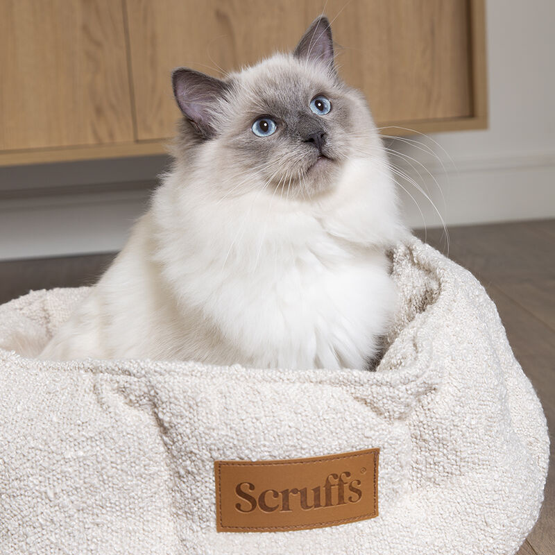 Boucle Cat Bed