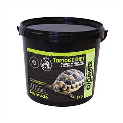 KOMODO Schildpaddenvoer Komkommer Pellets Compleetvoer veel vezels, laag eiwit, Ca:P 3.5:1 - 2 kg