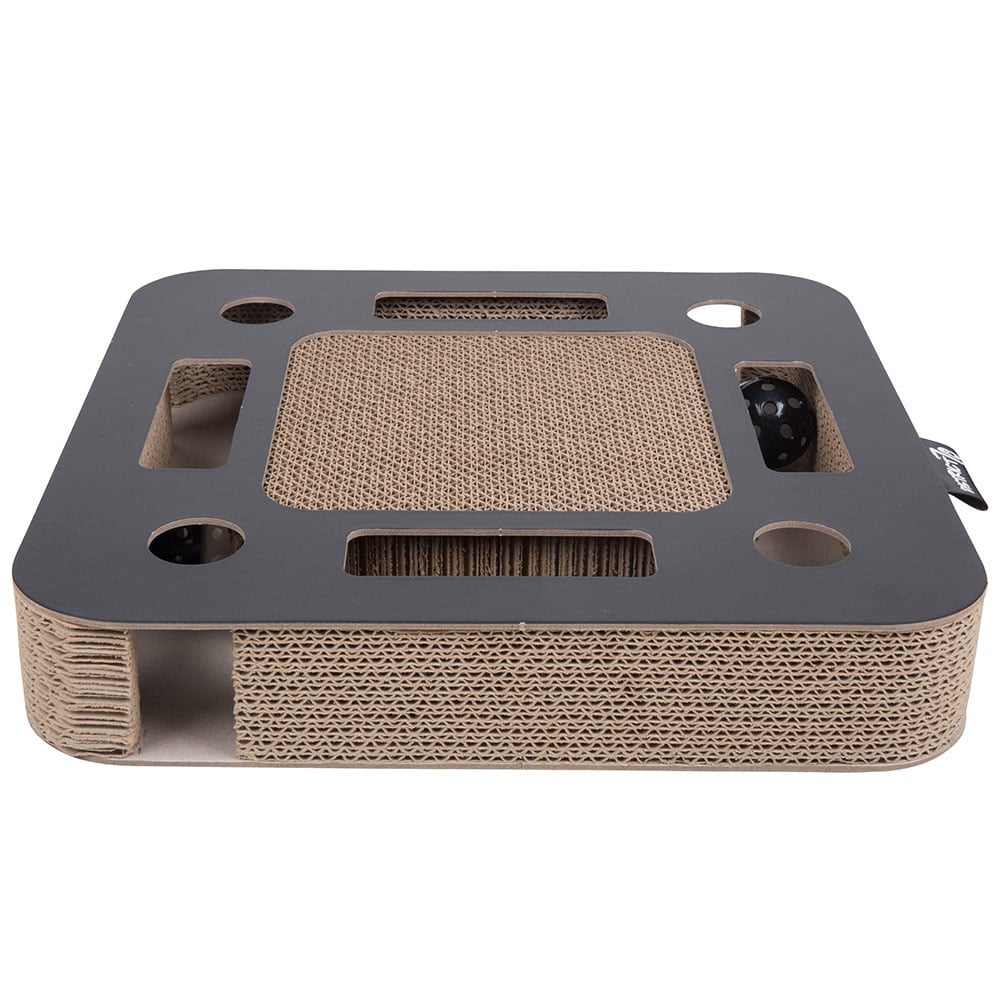 District 70 Krabspeelgoed SPY Zwart – Stimuleert jachtinstinct katten