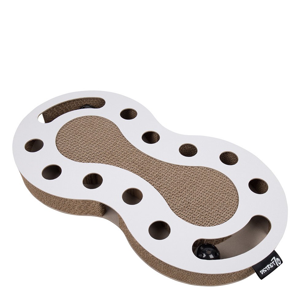 District 70 Krabspeelgoed SNAKE Wit – Speelgoed voor Katten