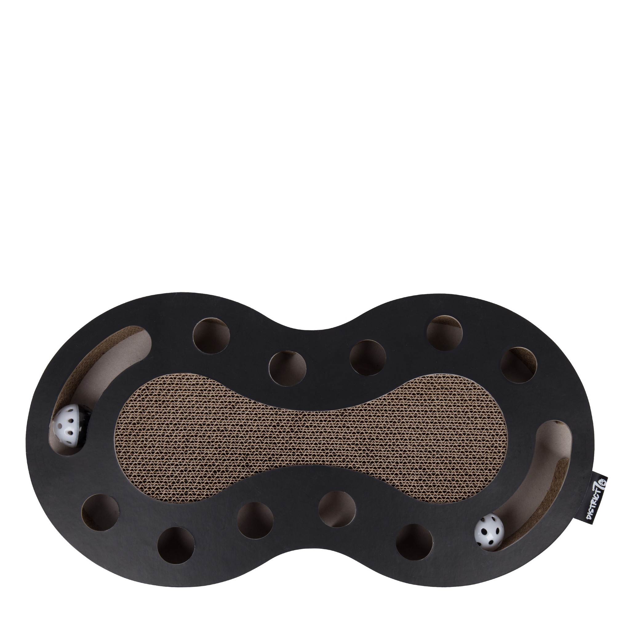 District 70 Krabspeelgoed SNAKE Zwart – Kattenvermaak