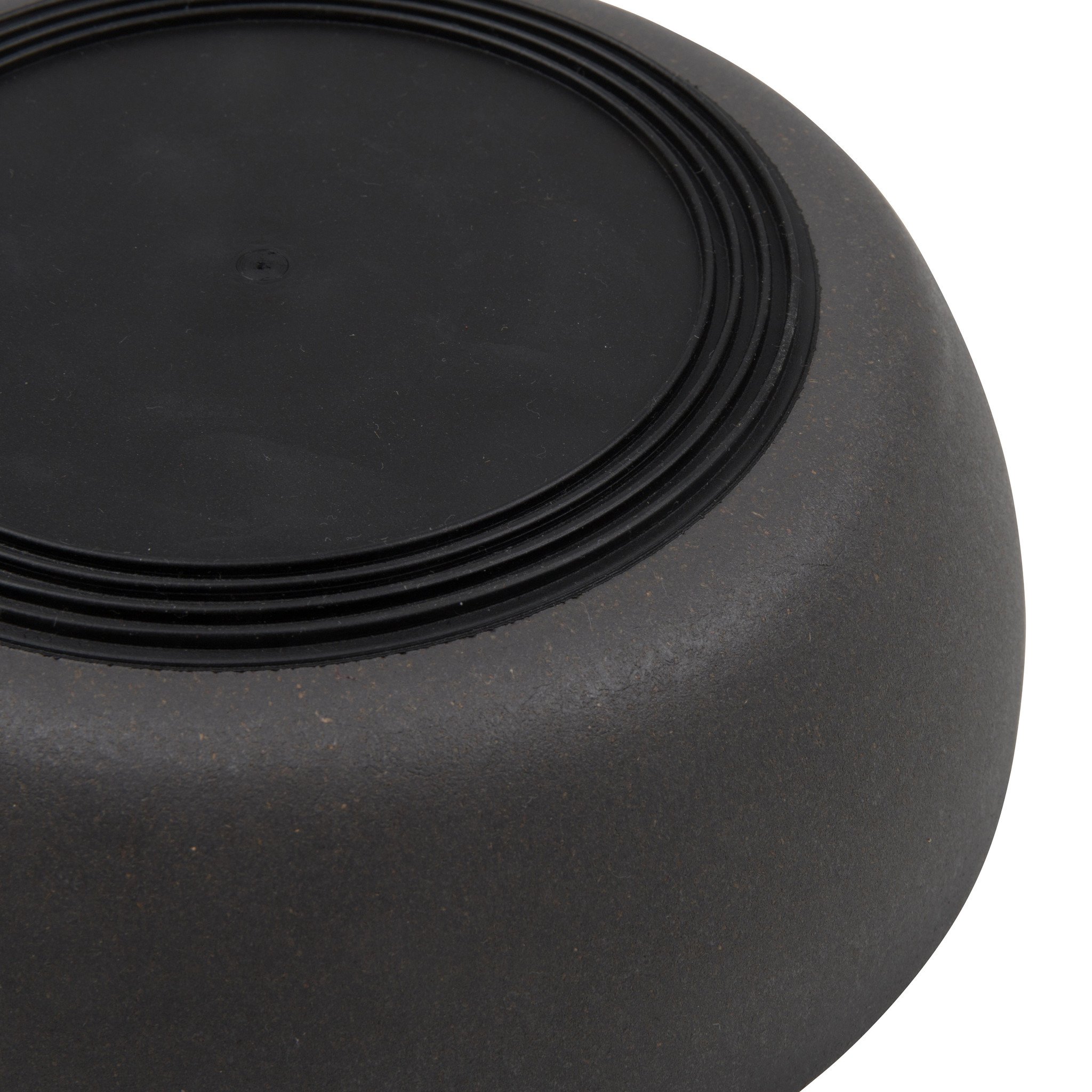 District 70 Hondenvoerbak BAMBOO Large ⌀ 21 cm – Dark Grey