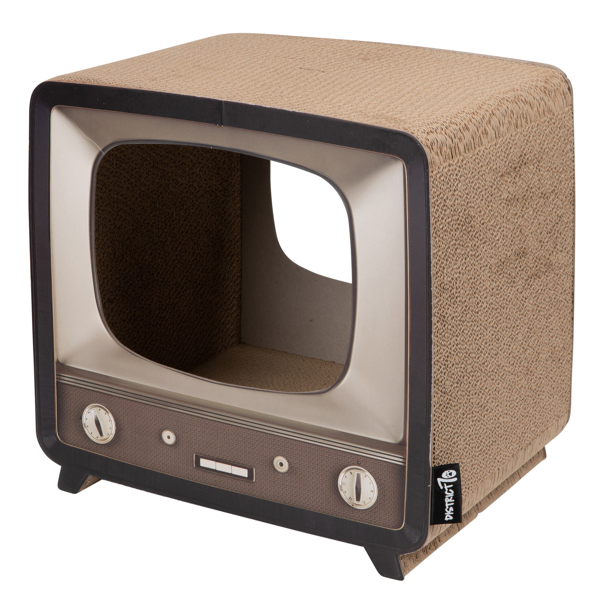 District 70 Krabmeubel TELLY Vintage Retro 47×26 cm – Crème