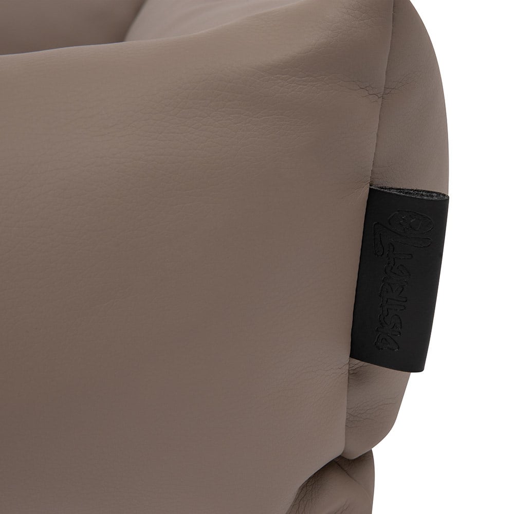 District 70 Hundekorb URBAN Kunstleder 60×44 cm - Latte