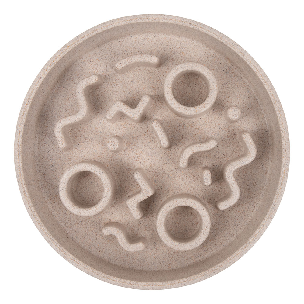 District 70 Slow Feeder BAMBOO Katten Merengue Ø13,5 cm – Grijs