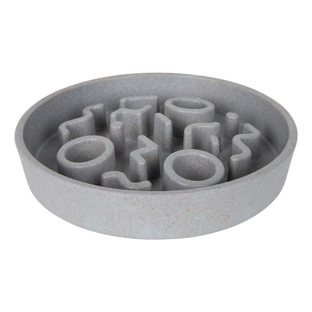 District 70 BAMBOO Slow Feeder Katten Ø13,5 cm – Ice Blue