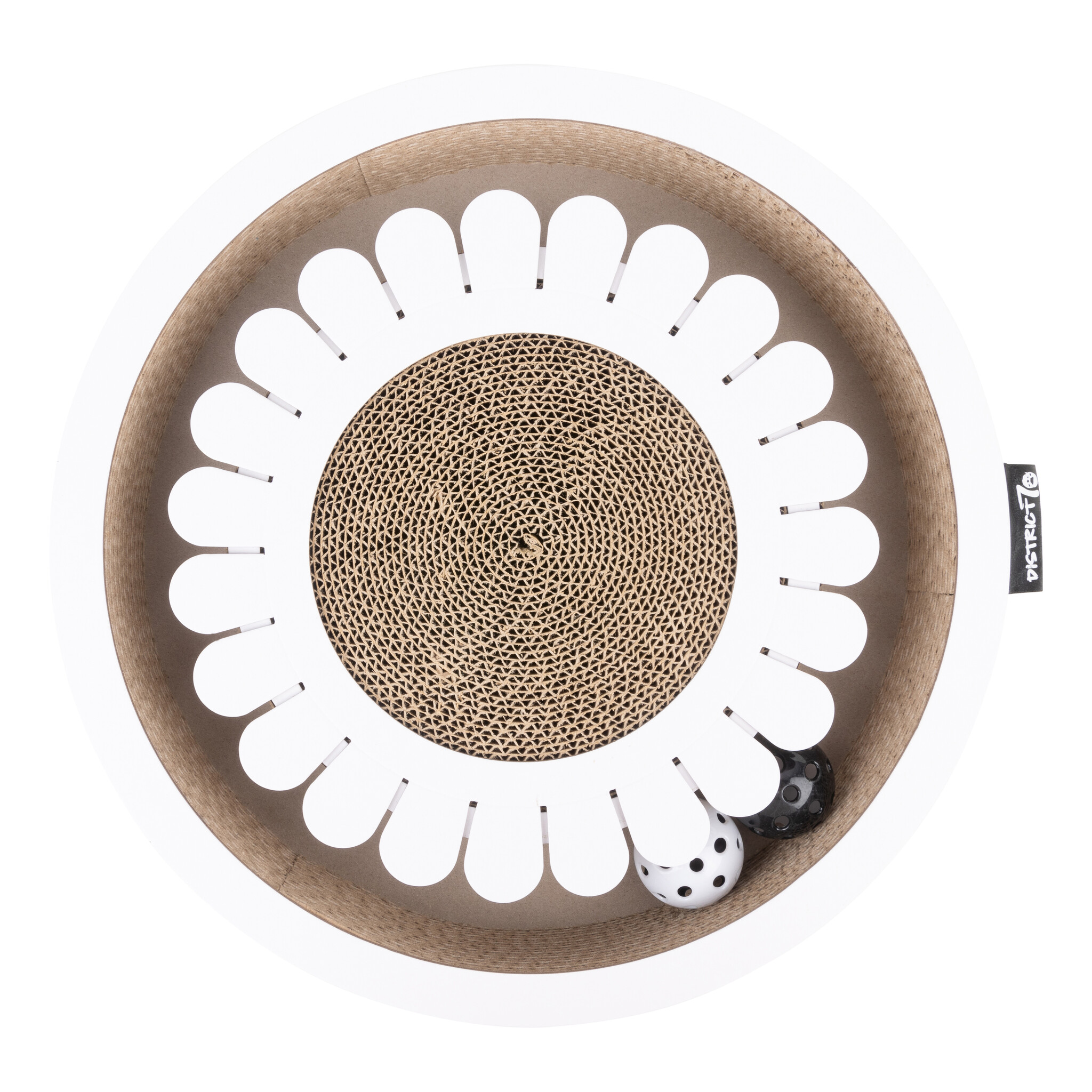 District 70 Krabspeelgoed BLOOM 36×36 cm – Wit