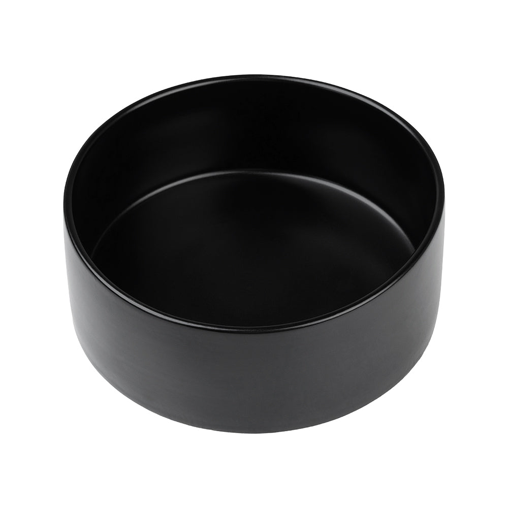DUSK - Keramischer Hundefutternapf - Schwarz / Medium Ø 17 cm