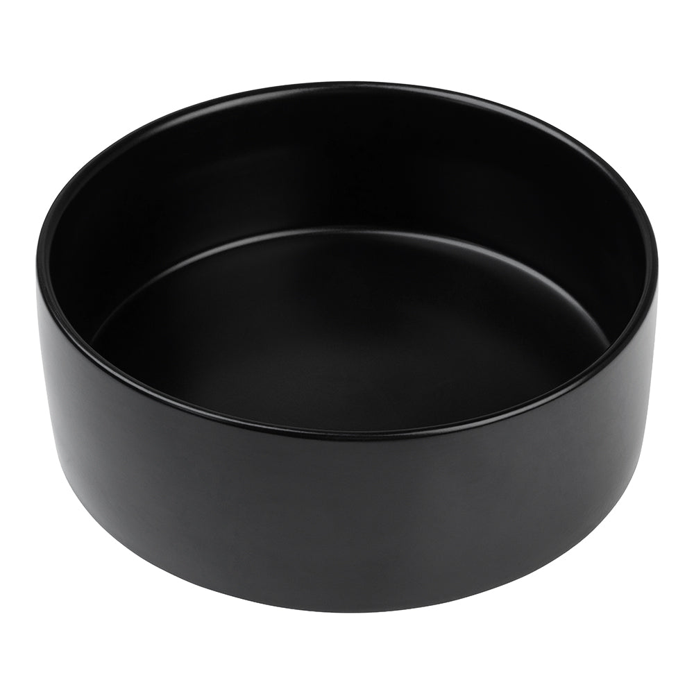 DUSK - Keramischer Hundefutternapf - Schwarz / Small Ø 14 cm