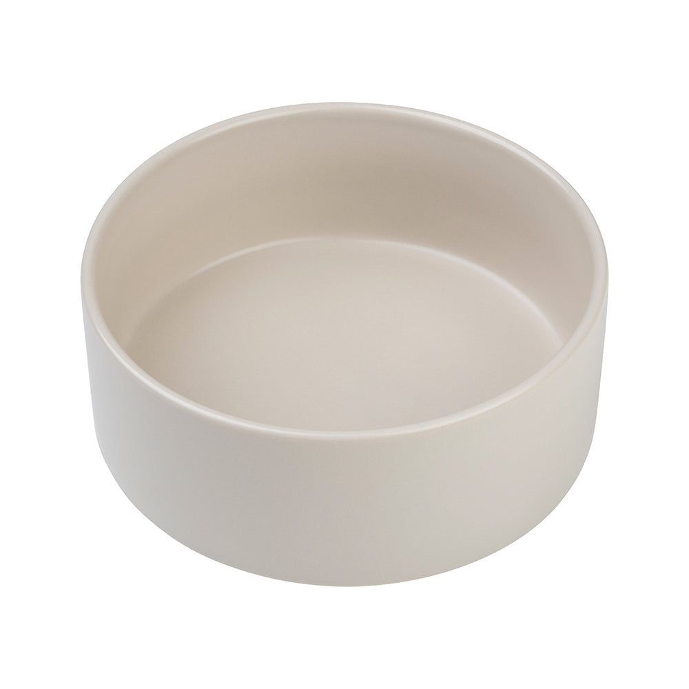 DUSK - Keramischer Hundefutternapf - Champagne / Medium Ø 17 cm