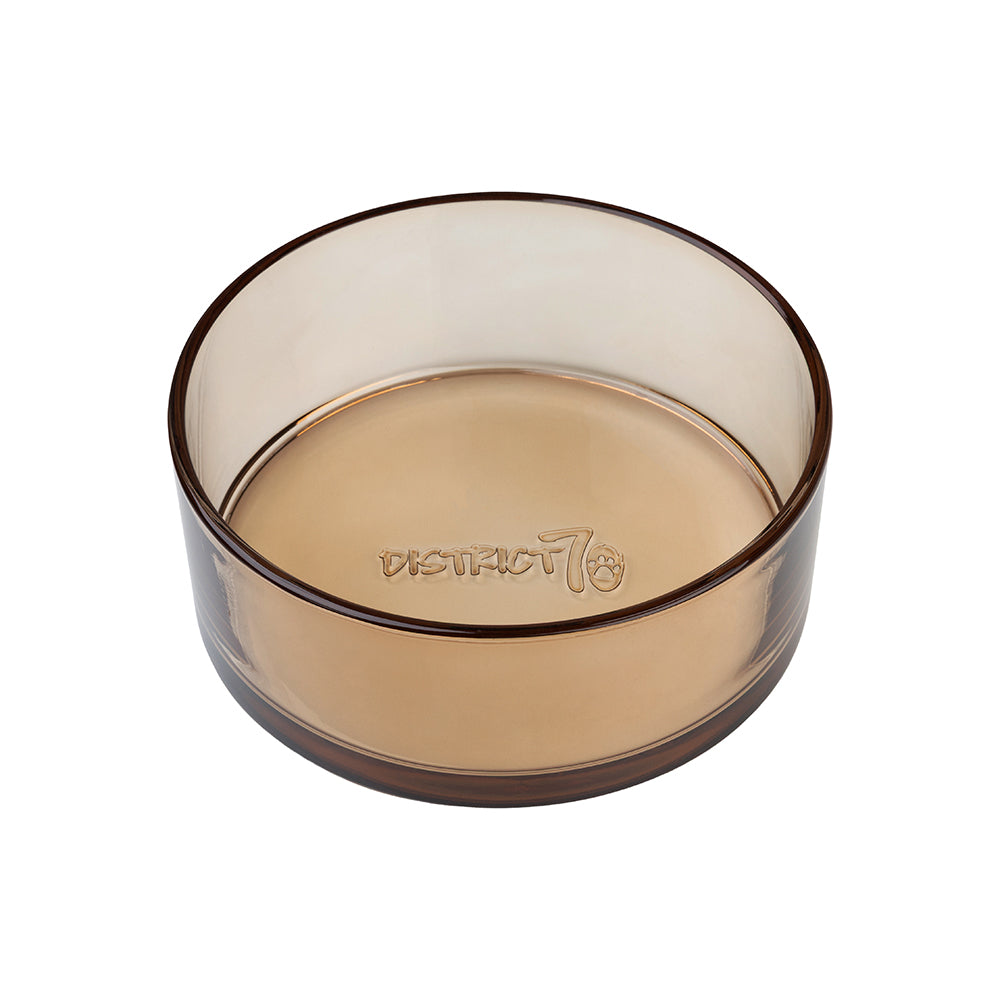 DAWN Glas-Futternapf 640 ml Ø14 cm Champagne
