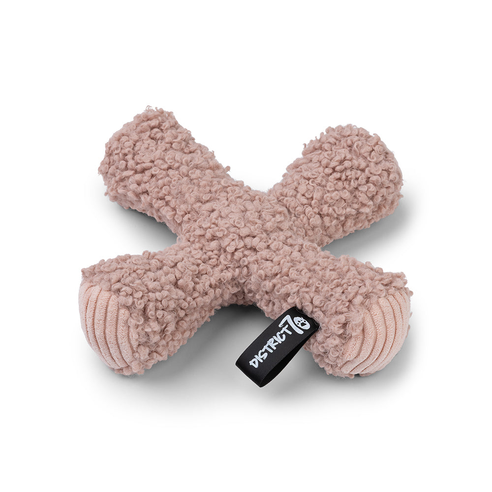 District 70 ZIGGY pluche hondenspeelgoed polyester teddy piepend Ø30 cm