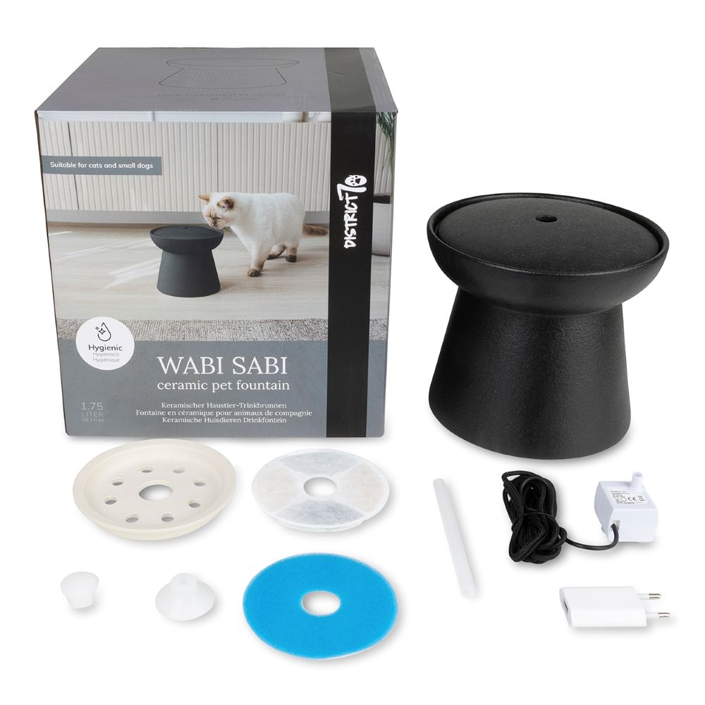 WABI SABI drinkfontein keramiek 1750 ml