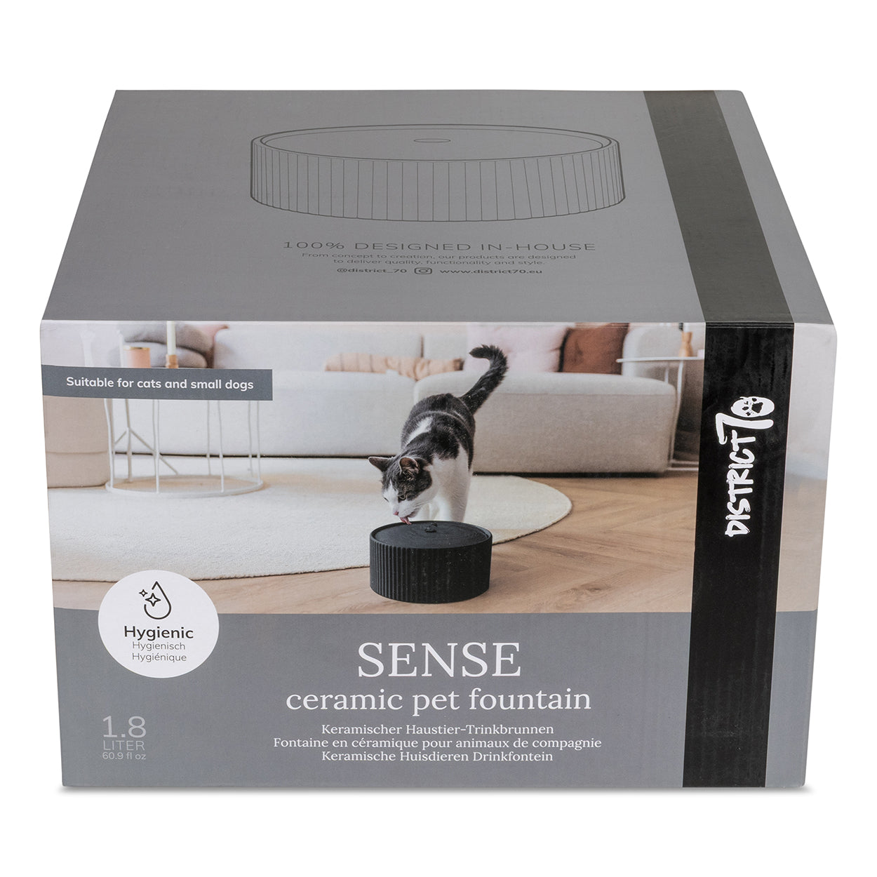 District 70 SENSE keramische drinkfontein