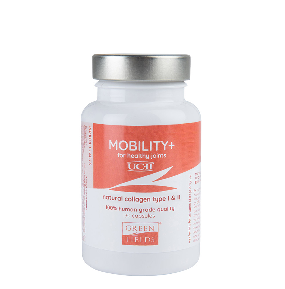 Greenfields Mobility+ Voedingssupplement Gewrichten 30 Capsules – Natuurlijk