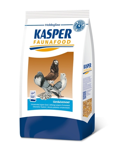 KASPER FAUNAFOOD Sierduivenvoer HOBBYLINE - Volledig diervoeder - Natuurlijk geselecteerd - Voor alle levensfasen - 3 kg