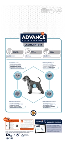 ADVANCE VETERINARY DIET DOG GASTROENTRIC SPIJSVERTERING